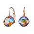 Серьги "Apžilbinošs Mirdzums IV (Light Colorado Topaz Shimmer)" с кристаллами Swarovski™